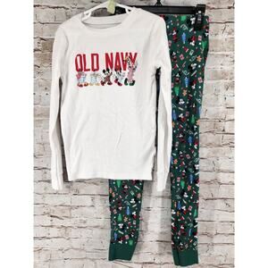 Old Navy Kids Unisex Pajamas Mickey Mouse Clubhouse Size Large 10